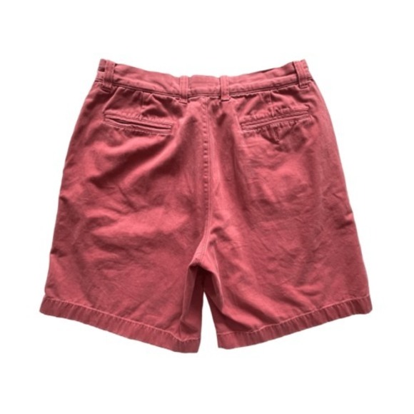 J.Crew‎ Menswear Shorts Casual Chino Flat Front Red Size 33 Terracotta - Picture 5 of 5